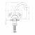 Смеситель для раковины DECOROOM DR53012_, изображение 2