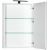 Зеркало-шкаф Aquanet Алвита 60 белый арт.00183994_, изображение 3