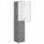 Шкаф-пенал Vincea Fine VSC-2NF170BT подвесной, 1700*350*350, Beton_, изображение 3