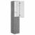 Шкаф-пенал Vincea Paola VSC-2P170BT-R подвесной, 1700*350*350, Beton, правый_, изображение 3