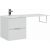Тумба с раковиной Aquanet Алвита 120 L белый арт. 00243773_, изображение 12