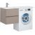 Тумба с раковиной Aquanet Алвита 120 L капучино арт. 00243775_, изображение 2