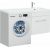 Тумба с раковиной Aquanet Августа 120 R белый арт. 00239782_, изображение 2