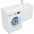 Тумба с раковиной Aquanet Августа 120 R белый арт. 00239782_, изображение 10