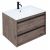 Тумба с раковиной Aquanet Lino 70 Дуб Веллингтон арт. 00271946_, изображение 4