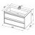 Тумба с раковиной Aquanet Lino 90 белый матовый арт. 00271949_, изображение 3