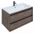 Тумба с раковиной Aquanet Lino 90 Дуб Веллингтон арт. 00271950_, изображение 4