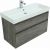 Тумба с раковиной Aquanet Nova Lite 100 дуб рошелье (2 ящика) арт. 00245253_, изображение 8