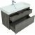 Тумба с раковиной Aquanet Nova Lite 100 дуб рошелье (2 ящика) арт. 00245253_, изображение 9