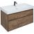 Тумба с раковиной Aquanet Nova Lite 100 дуб рустикальный (2 ящика) арт. 00254701_, изображение 11