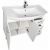 Тумба с раковиной Aquanet Моника 105 белый арт. 00212600_, изображение 7