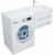 Тумба с раковиной Aquanet Нота 120 R белый арт. 00240161_, изображение 8