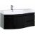 Тумба с раковиной Aquanet Опера 115 L черный (2 дверцы 2 ящика) арт. 00212994_, изображение 2