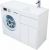 Тумба с раковиной Aquanet Токио 110 R белый (напольная, 1 ящик, 2 дверцы) арт. 00239207_, изображение 6