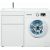 Тумба с раковиной Aquanet Токио 120 L белый (напольная, 1 ящик) арт. 00239300_, изображение 16