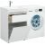 Тумба с раковиной Aquanet Токио 120 L белый (напольная, 1 ящик) арт. 00239300_, изображение 5