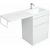 Тумба с раковиной Aquanet Токио 120 R белый (напольная, 1 ящик) арт. 00239301_, изображение 12