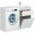 Тумба с раковиной Aquanet Токио 120 R белый (напольная, 1 ящик) арт. 00239301_, изображение 5