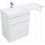 Тумба с раковиной Aquanet Токио 130 L белый (напольная, 1 ящик, 2 дверцы) арт. 00239215_, изображение 8