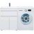Тумба с раковиной Aquanet Токио 130 L белый (напольная, 1 ящик, 2 дверцы) арт. 00239215_, изображение 10