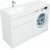 Тумба с раковиной Aquanet Токио 130 L белый (напольная, 1 ящик) арт. 00239302_, изображение 8