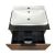Тумба с раковиной Comforty Штутгарт 60 дуб тёмно-коричневый, с раковиной Comforty 9055RA-50_, изображение 8