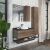 Тумба с раковиной Comforty Порто 90 дуб тёмно-коричневый_, изображение 2