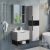 Тумба с раковиной Comforty Франкфурт 60 бетон светлый_, изображение 8