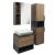 Тумба с раковиной Comforty Штутгарт 60 дуб тёмно-коричневый, с раковиной Comforty 9055RA-50_, изображение 6
