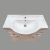 Тумба с раковиной Comforty Сочи 85 белый глянец_, изображение 5
