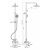 Душевая стойка ABBER Weiss Insel AF8014 с изливом, хром_, изображение 2
