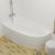 Акриловая ванна 1ACReal Мадрид 150 правая с каркасом и слив-переливом_, изображение 6