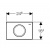 Кнопка смыва Geberit Delta 11 115.120.21.1 хром_, изображение 2