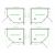 Душевой уголок Royal Bath RB 1190TR-C-BL 90х110х200 матовое_, изображение 4