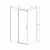 Душевой уголок Vincea Dice VSR-4D8016CLB 1600х800, Размер: 160х80, Профиль: Черный_, изображение 3