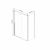 Душевой уголок Vincea Lugano VSR-1L8015CLB-1 1500х800, Размер: 150х80, Профиль: Черный, Стекло: Прозрачное_, изображение 4
