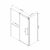 Душевой уголок Vincea Como Soft VSR-1CS1012CL 1200х1000, Размер: 120х100, Профиль: Хром_, изображение 8