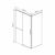 Душевой уголок Vincea Slim Soft VSR-1SS8015CLB 1500х800, Размер: 150х80, Профиль: Черный_, изображение 8