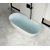 Ванна акриловая Ceruttispa d'ISEO 150 1500x750x560 отдельностоящая белая со сливом-переливом_, изображение 3