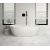 Ванна акриловая Ceruttispa d'ISEO 150 1500x750x560 отдельностоящая белая со сливом-переливом_