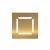 Трап водосток BERGES ZENTRUM Norma 150х150, золото глянец, вертикальный выпуск сифон D50/70/100мм H74_, изображение 4