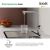 Смеситель для кухни Iddis Pure PURSBPFi05 с фильтром и выдвижным изливом хром_, изображение 3