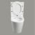 Унитаз Ceruttispa SELLA GW CT9864 напольный безободковый белый_, изображение 3