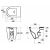 Унитаз beWash ALDO приставной безободковый напольный с сиденьем микролифт белый глянец_, изображение 4