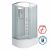 Душевая кабина Niagara Classic NG-2310-14RBKG 1200х800х2000_, изображение 2
