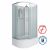Душевая кабина Niagara Classic NG-2310-14RBKT 1200х800х2100-2400_, изображение 2