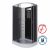 Душевая кабина Niagara Classic NG-3512-14LBKG 1200х800х2000_, изображение 2
