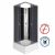 Душевая кабина Niagara Eco E90/26Q/TN/BK 900х900х2000_, изображение 2