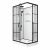 Душевая кабина Niagara Standart ST100/80/15QL/KL/BKT 1000х800х2150_