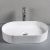 Раковина накладная Cerutti SPA CR0055B MMW1 под мрамор матовая белая_